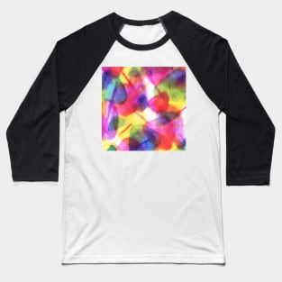 Colorful Blobs Baseball T-Shirt